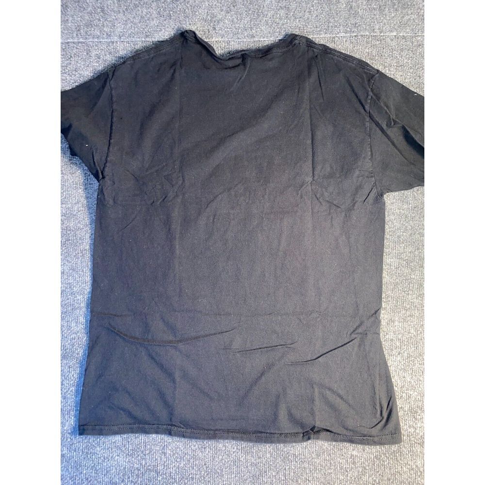 Vans Tee Shirt Mens Large‎ Black Classic Fit Off The Wall Short Sleeve Crew Neck - Picture 2 of 6